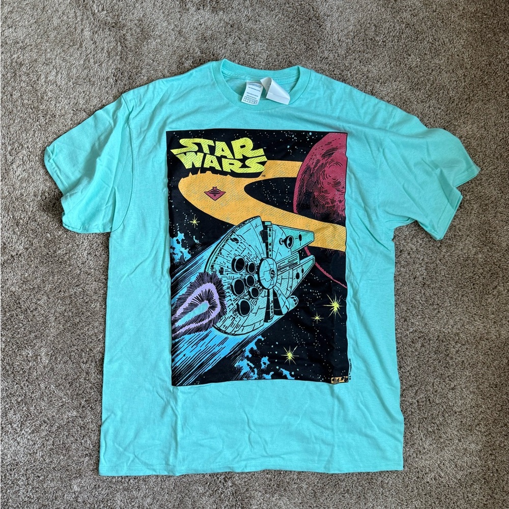 Star Wars Graphic Men's T-Shirt - Blue